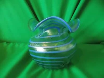 Loetz style Art Nouveau Glass vase Antiques Scotland Collectors Glass 4