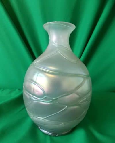 Loetz / Kralik opalescent iridescent Vase glass Collectors Glass 4
