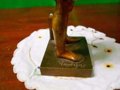 Fine 19th century Bronze figure of farmer boy - Image 7