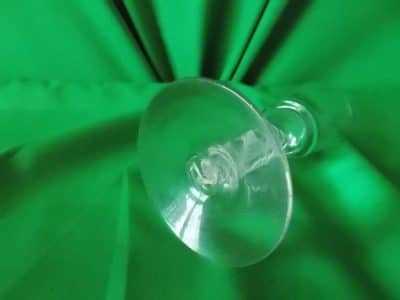 Victorian Double Airtwist Port Glass - Image 2