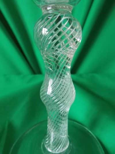 Air twist glass. Georgian style - Image 2