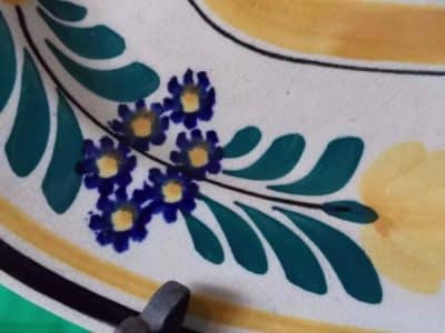 Sold Victorian Scottish Pottery (auld heather ware) ashet - Image 2