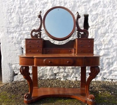 SOLD Victorian Dutchess Mahogany Dressing table