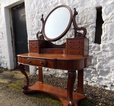 SOLD Victorian Dutchess Mahogany Dressing table Antique Antique Furniture 5