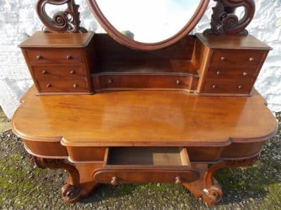 SOLD Victorian Dutchess Mahogany Dressing table Antique Antique Furniture 6