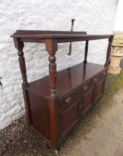 SOLD Late Victorian mahogany three door serving sideboard - Image 3