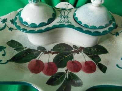 Wemyss inkwell set (cherries) - Image 3