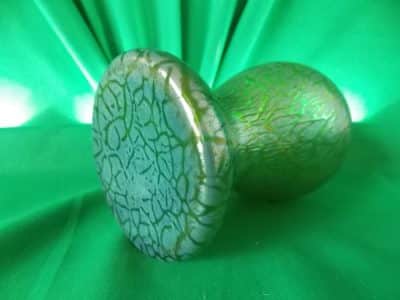 Loetz Papillion creta bulbous vase - Image 4