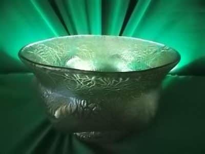 Loetz Papillion creta candia Fruit Bowl - Image 3