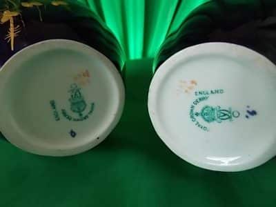 SOLD Fine pair Derby vases - Image 6