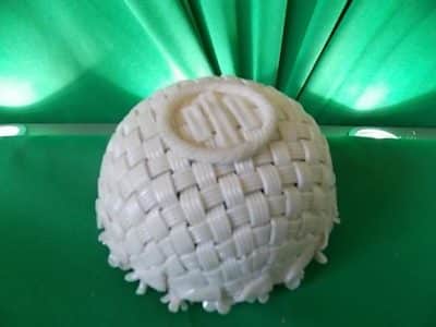 SOLD Belleek Basket - Image 2