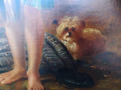 SOLD GERTRUDE MARTINEAU. Oil Painting (BRITISH 1840 -1924) - Image 3