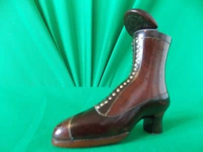 SOLD Rare superb top quality Victorian wooden ladys boot Antiques Scotland Miscellaneous 10