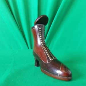 SOLD Rare superb top quality Victorian wooden ladys boot Antiques Scotland Miscellaneous