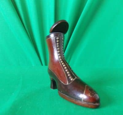 SOLD Rare superb top quality Victorian wooden ladys boot Antiques Scotland Miscellaneous 3