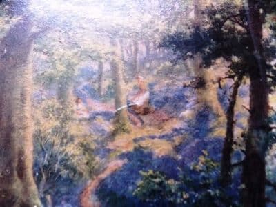 Sydney Shelton Oil under glass. (EXH 1881-1889) - Image 4