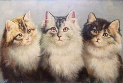 SOLD Karl Reichert Oil on Board (1837-1907)