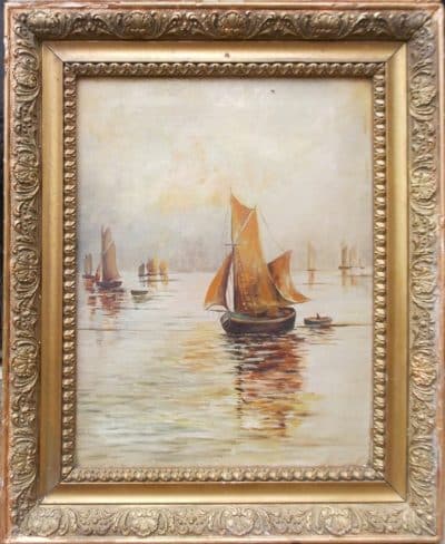Charles Neil Knight Pair Oils Canvas X2 - Image 4