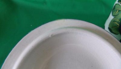 Scottish Wemyss Lidded Preserver Pot. ( Plums ) - Image 4