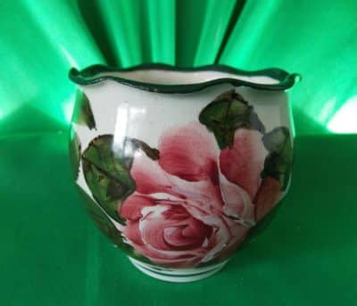 Scottish Wemyss vase (Roses) - Image 2
