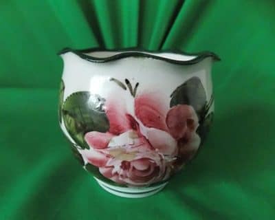 Scottish Wemyss vase (Roses) Antiques Scotland Antique Ceramics 8