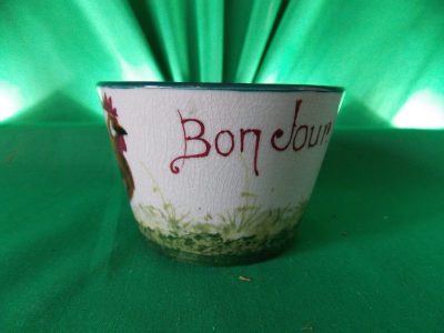 Scottish Wemyss Bowl (Bon Jour) Brown Cockerel