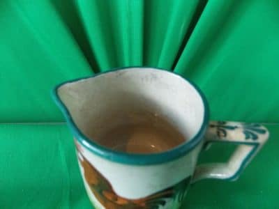SOLD Scottish Wemyss cream Jug. (Brown Cockerel) - Image 4