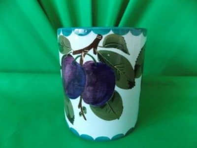 Scottish Wemyss Pot (Plums) Antiques Scotland Antique Ceramics 4