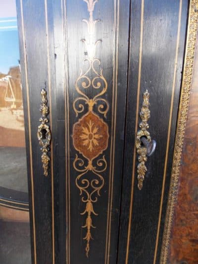 SOLD Victorian Ebonised Credenza cabinet Antique Antique Cabinets 8