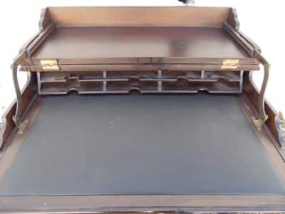 SOLD Edwardian Mahogany Folding Top Desk - Image 5