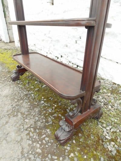 Victorian mahogany dumb waiter - Image 2