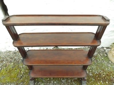 Victorian mahogany dumb waiter - Image 3