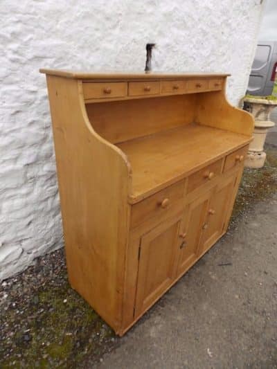 SOLD Victorian Scottish yellow pine spice drawer dresser - Image 2