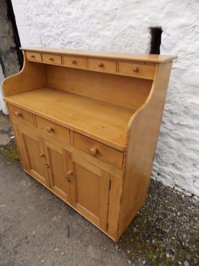 SOLD Victorian Scottish yellow pine spice drawer dresser - Image 3