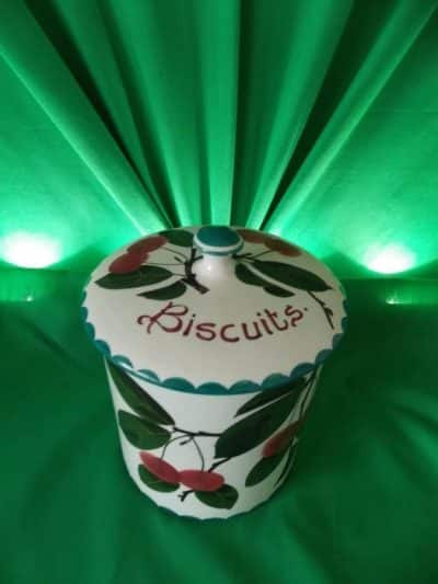 SOLD Wemyss buscuit barrel (Cherries) - Image 2