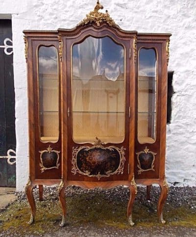 Vernis Martin French kingwood Vitrine - Image 2