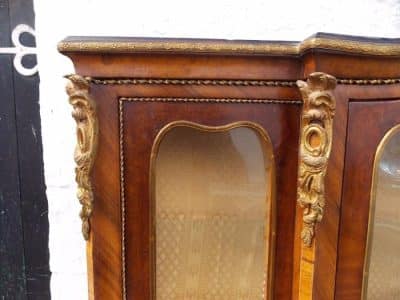 Vernis Martin French kingwood Vitrine Antiques Scotland Antique Cabinets 12