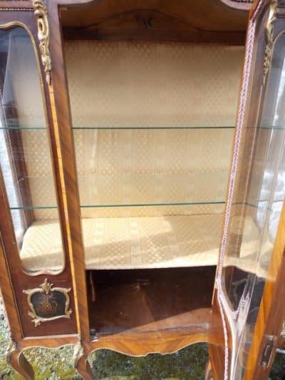 Vernis Martin French kingwood Vitrine Antiques Scotland Antique Cabinets 13
