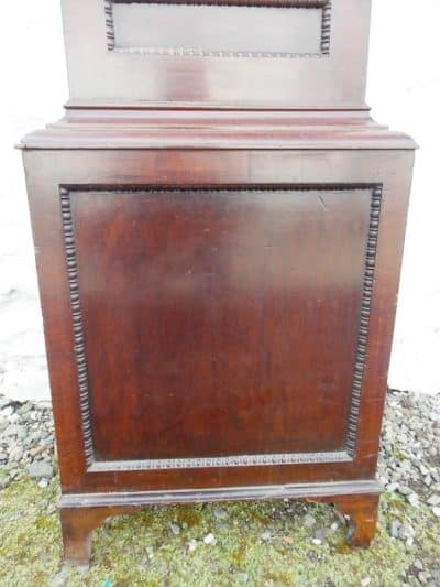 SOLD Early 19th century Scottish Brass faced 8 day mahogany Longcase Clock (Aberdare) - Image 5