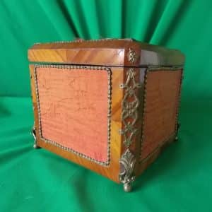 19th century French kingwood ormolu tea caddy 19th century Miscellaneous