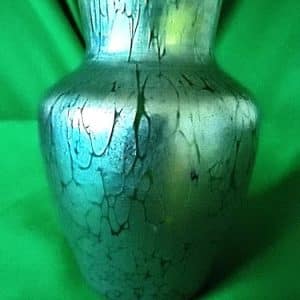 Loetz Papillion and creta oil slick vase Antiques Scotland Collectors Glass 3