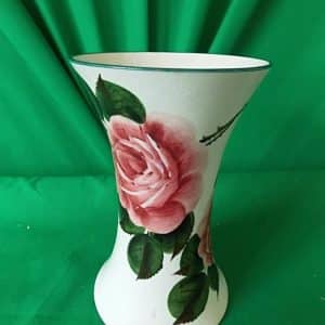 Wemyss Ware, waisted trumpet vase (roses) Antiques Scotland Antique Ceramics