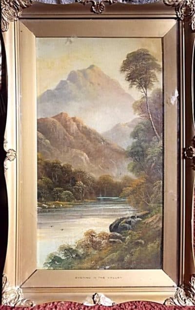 SOLD Alfred De Breanski Snr RBA. Oil on boards (A Pair) Alfred De Breanski Antique Art 5