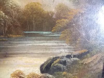SOLD Alfred De Breanski Snr RBA. Oil on boards (A Pair) - Image 9