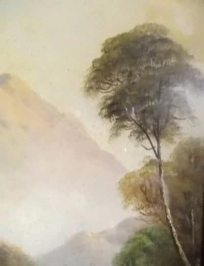 SOLD Alfred De Breanski Snr RBA. Oil on boards (A Pair) - Image 8
