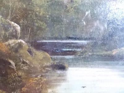 SOLD Alfred De Breanski Snr RBA. Oil on boards (A Pair) - Image 7