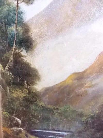 SOLD Alfred De Breanski Snr RBA. Oil on boards (A Pair) - Image 6