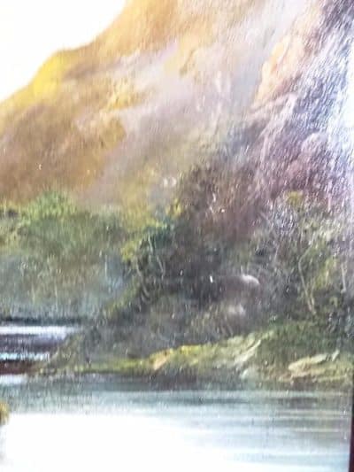 SOLD Alfred De Breanski Snr RBA. Oil on boards (A Pair) - Image 5