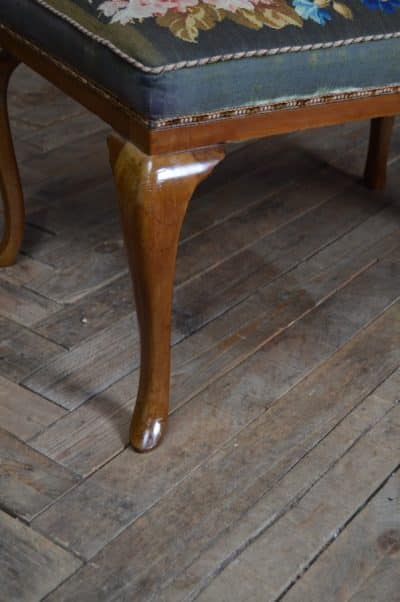 Edwardian Floral Stool SAI3176 - Image 5