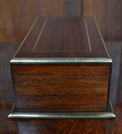 Edwardian Mahogany Trinket Box SAI3309 - Image 5